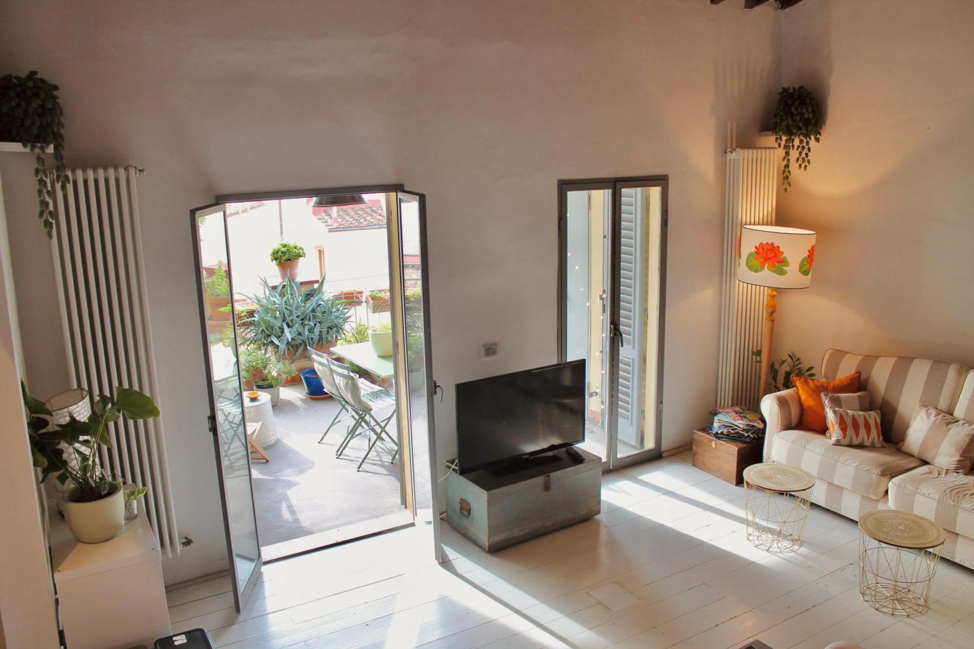 Attico Con Terrazza Su Firenze Apartman Kültér fotó