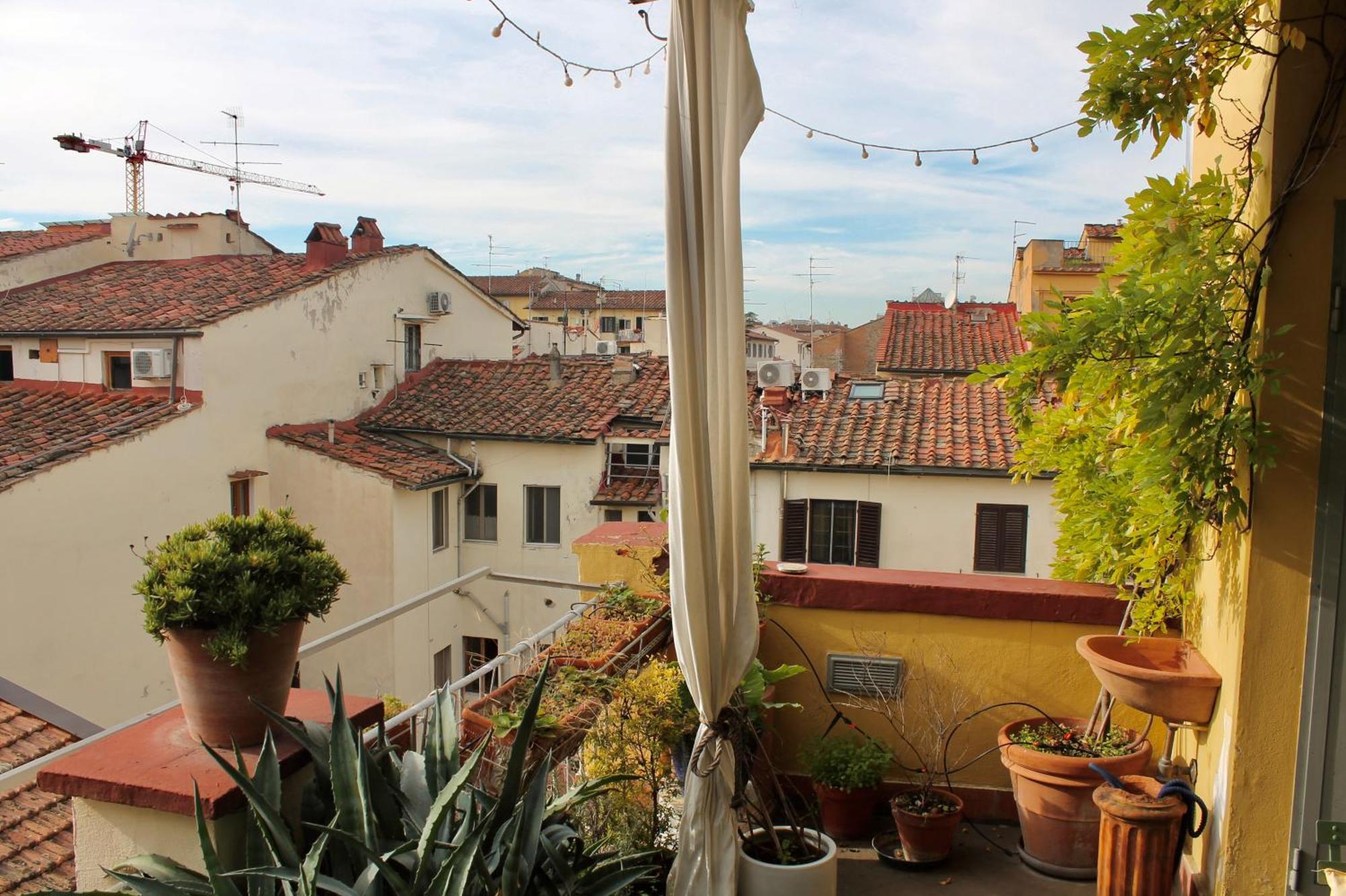 Attico Con Terrazza Su Firenze Apartman Kültér fotó